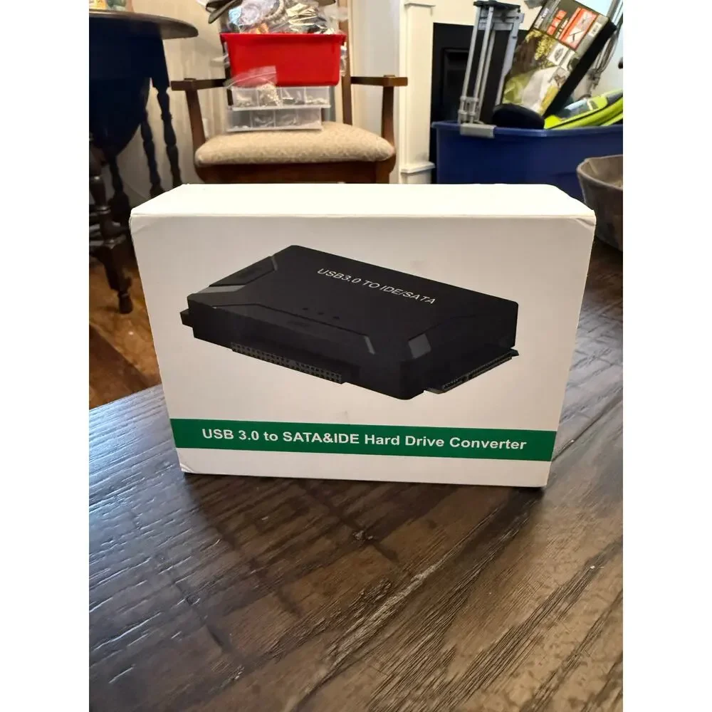 USB3.0 to SATA & IDE Hard Drive Convert Data Transfer Backup Adapter